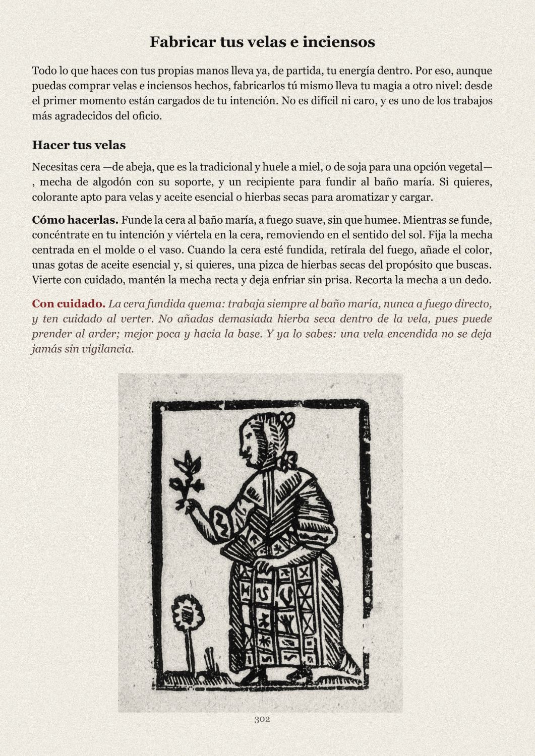 Página 302: fabricar tus velas e inciensos